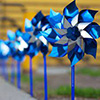 blue pinwheel 100x100