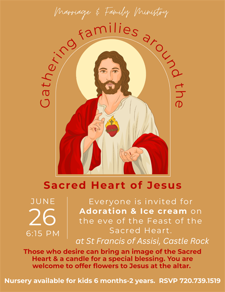 Gathering Families Around the Sacred Heart of Jesus