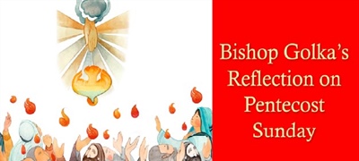 Bishop Golka's Reflection on Pentecost Sunday