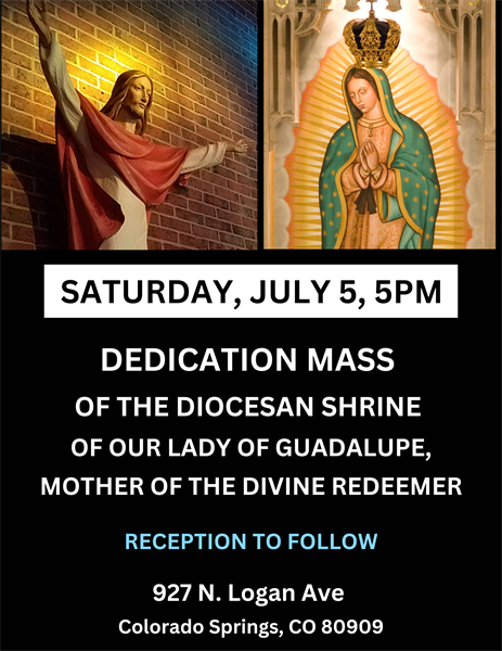 Dedication Mass of the Diocesan Shrine of Our Lady of Guadalupe