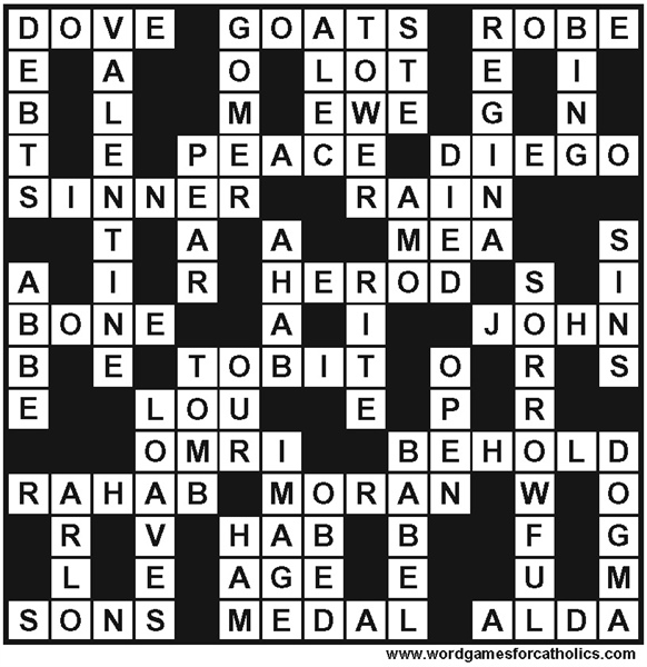 7-11-2025 PUZZLE ANSWERS