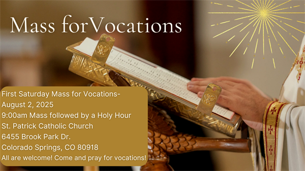 Mass for Vocations