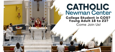 Catholic Newman Center Fall 2025 Kick Off - Thursday Mass, Dinner & Game Night