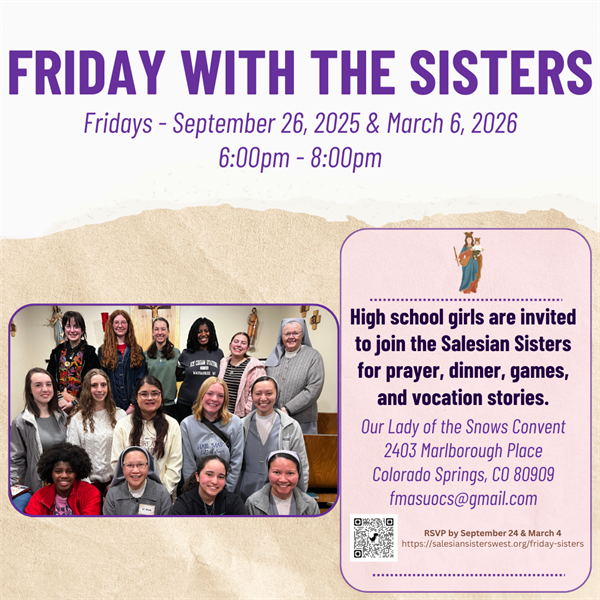 Friday with the Sisters