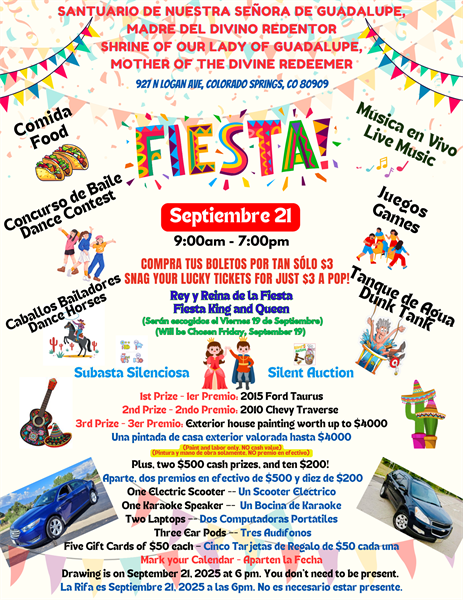 Fiesta at the Shrine of Our Lady of Guadalupe, Mother of the Divine Redeemer