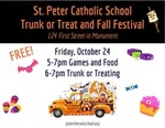 St. Peter Catholic School Trunk or Treat and Fall Festival
