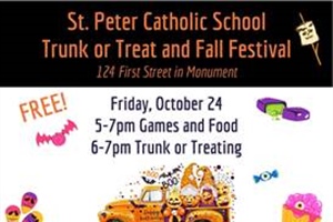 St. Peter Catholic School Trunk or Treat and Fall Festival