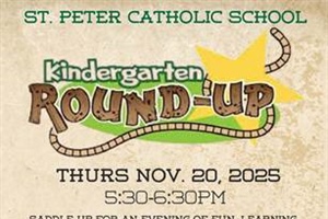 St. Peter Catholic School Kindergarten Roud-Up