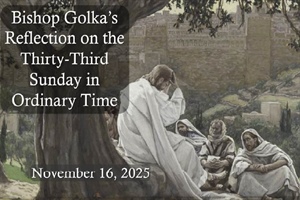 Bishop Golka's Reflection on the Thirty-Third Sunday in Ordinary Time