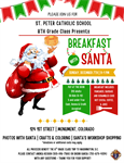 Breakfast with Santa - St. Peter Catholic School