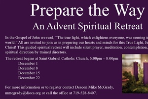 Prepare the Way - An Advent Spiritual Retreat