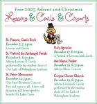 Free 2025 Advent and Christmas Lessons and Carols and Concerts