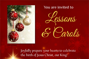 Lessons and Carols and Concerts