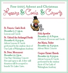 Free 2025 Advent and Christmas Lessons and Carols and Concerts