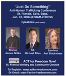 "Just Do Something" Anti-Human Trafficking Conference