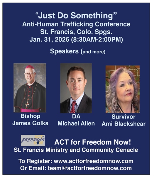 "Just Do Something" Anti-Human Trafficking Conference