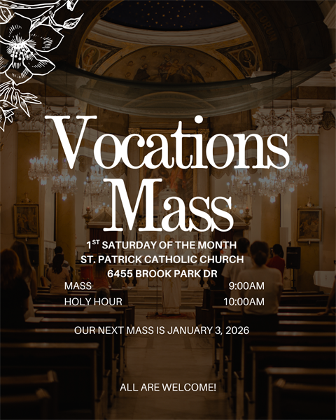 Vocations Mass
