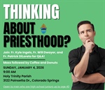 Thinking About Priesthood? Vocations Event