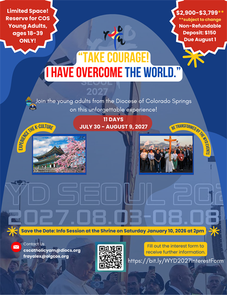 World Youth Day 2027 - Seoul, Korea