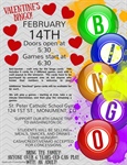 Valentine's Bingo for St. Peter Catholic School