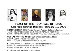Feast of the Holy Face of Jesus
