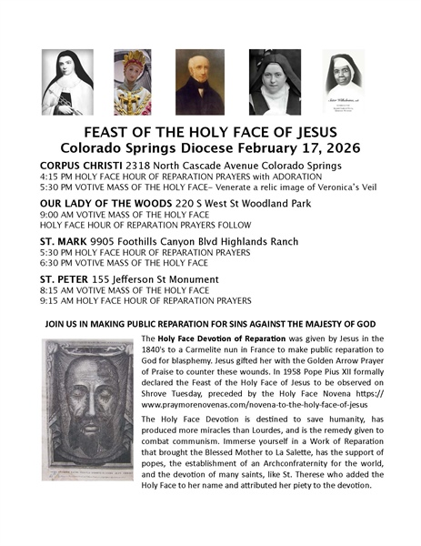 Feast of the Holy Face of Jesus