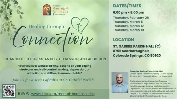 Healing through Connection - the Antidote to Stress, Anxiety, Depression, and Addiction