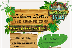 Salesian Sisters VBS Summer Camp - Exploring the Nature of God