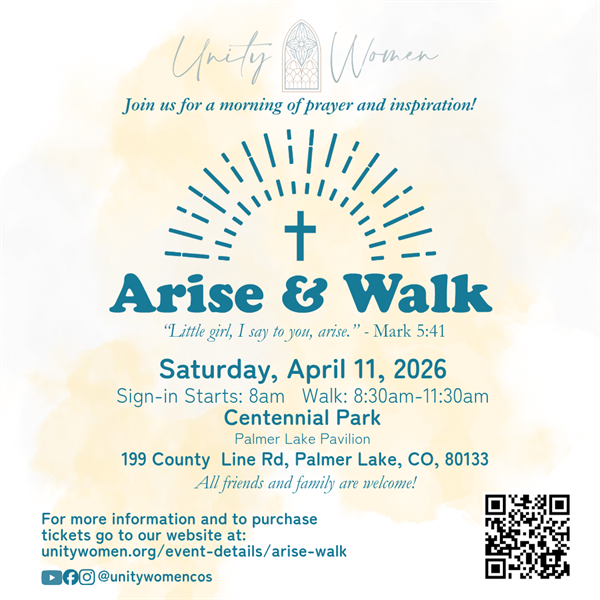 Arise and Walk sponsored by Unity Women