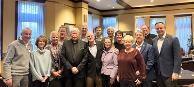 Catholic Foundation Creates New Funds, names Msgr. Bob Jaeger Honorary Steward