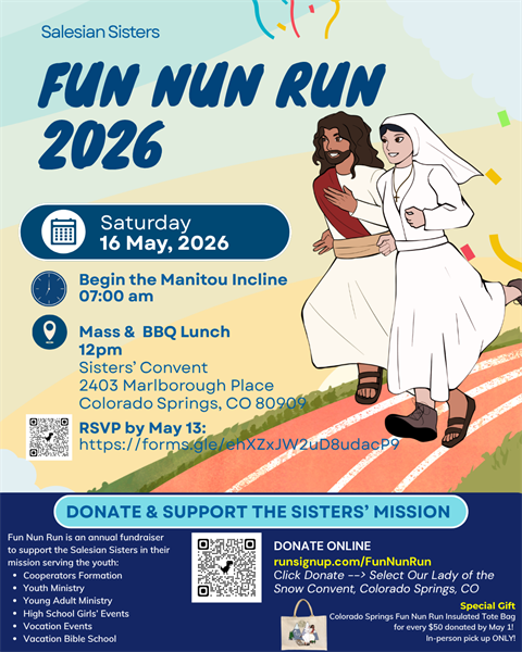 Salesian Sisters Fun Nun Run 2026