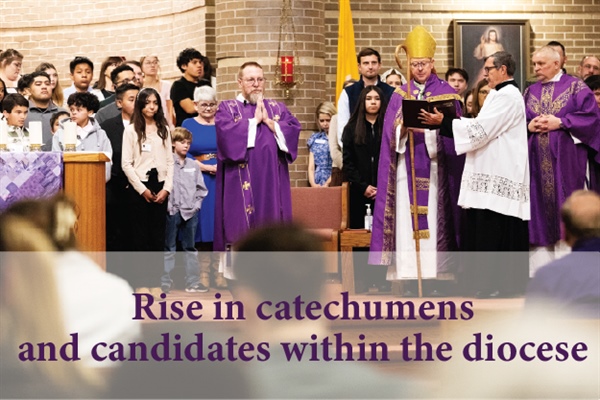 Sealed with the Gift of the Holy Spirit: Sharp rise in catechumens, candidates in diocese mirrors worldwide trend