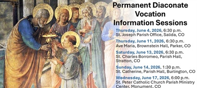 Diocese seeks applicants for permanent diaconate formation program