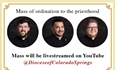 Archbishop Golka will ordain three men to the priesthood on June 6 at 10 a.m. at Holy Apostles Parish