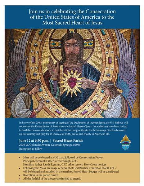 Consecration of the United States of America to the Most Sacred Heart of Jesus