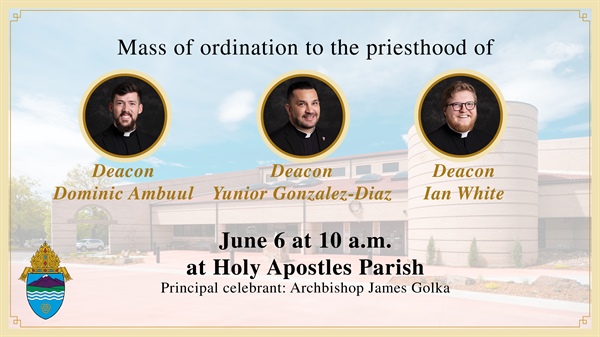 Mass of Ordination to the Priesthood