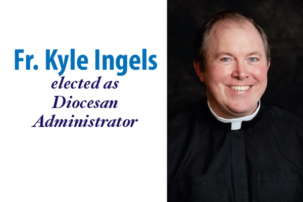 Father Kyle Ingels delivers "State of the Diocese" address May 14