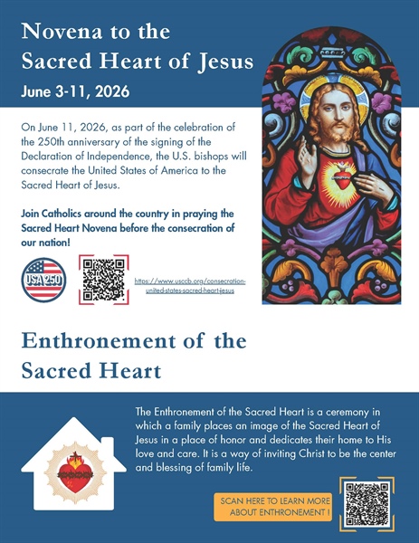 Consecration of the United States to the Sacred Heart of Jesus
