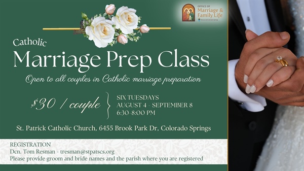 Catholic Marriage Prep Class