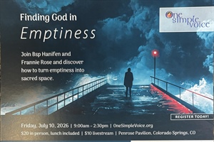Finding God in Emptiness - sponsored by One Simple Voice