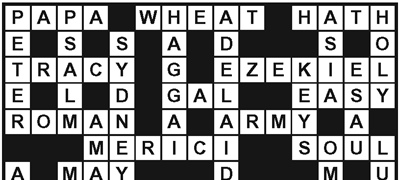 JUNE 2026 PUZZLE ANSWERS