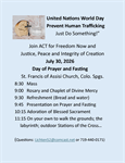 United Nations World Day Prevent Human Trafficking