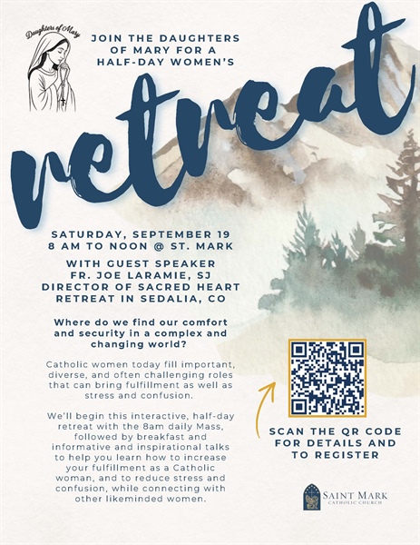 Daughters of Mary Fall Women's Retreat