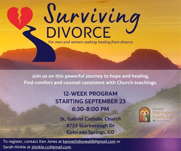 Surviving Divorce - for Men and Women seeking healing from Divorce