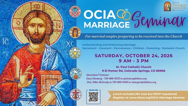 OCIA Marriage Seminar