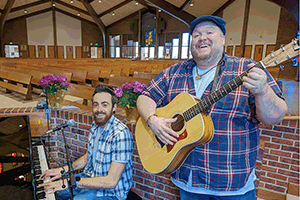 Two local musicians compose song about Divine Mercy