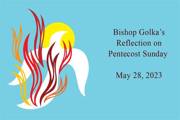 Bishop Golka's Reflection on Pentecost Sunday