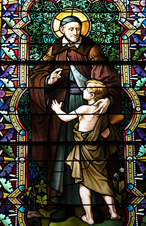 St. Vincent de Paul, champion of the poor and downtrodden