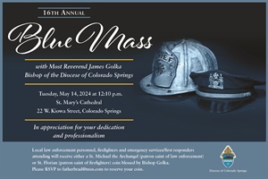 Annual diocesan Blue Mass set for May 14 at St. Mary’s Cathedral