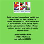 English as a Second Language